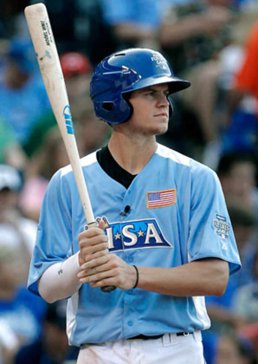 Wil Myers hit 37 home runs in the minors in 2012 but there are questions about whether he can hit like that in the majors. (John Sleezer/MCT/Landov)
