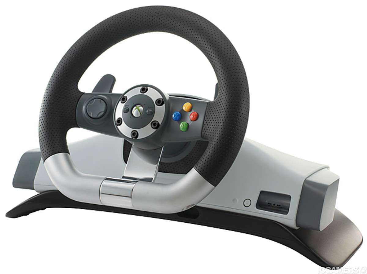 Xbox 360 Wireless Racing Wheel (Microsoft)