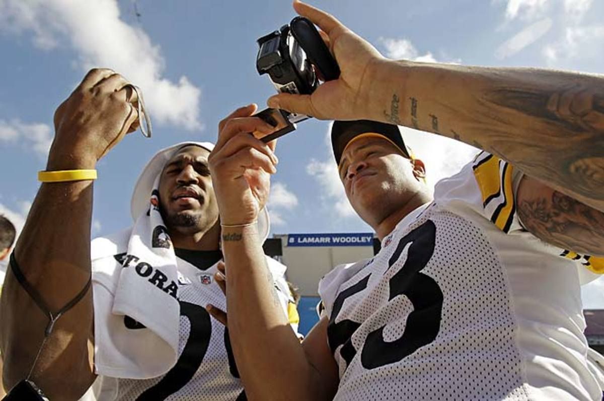 Ryan Mundy (left) and Bruce Davis 