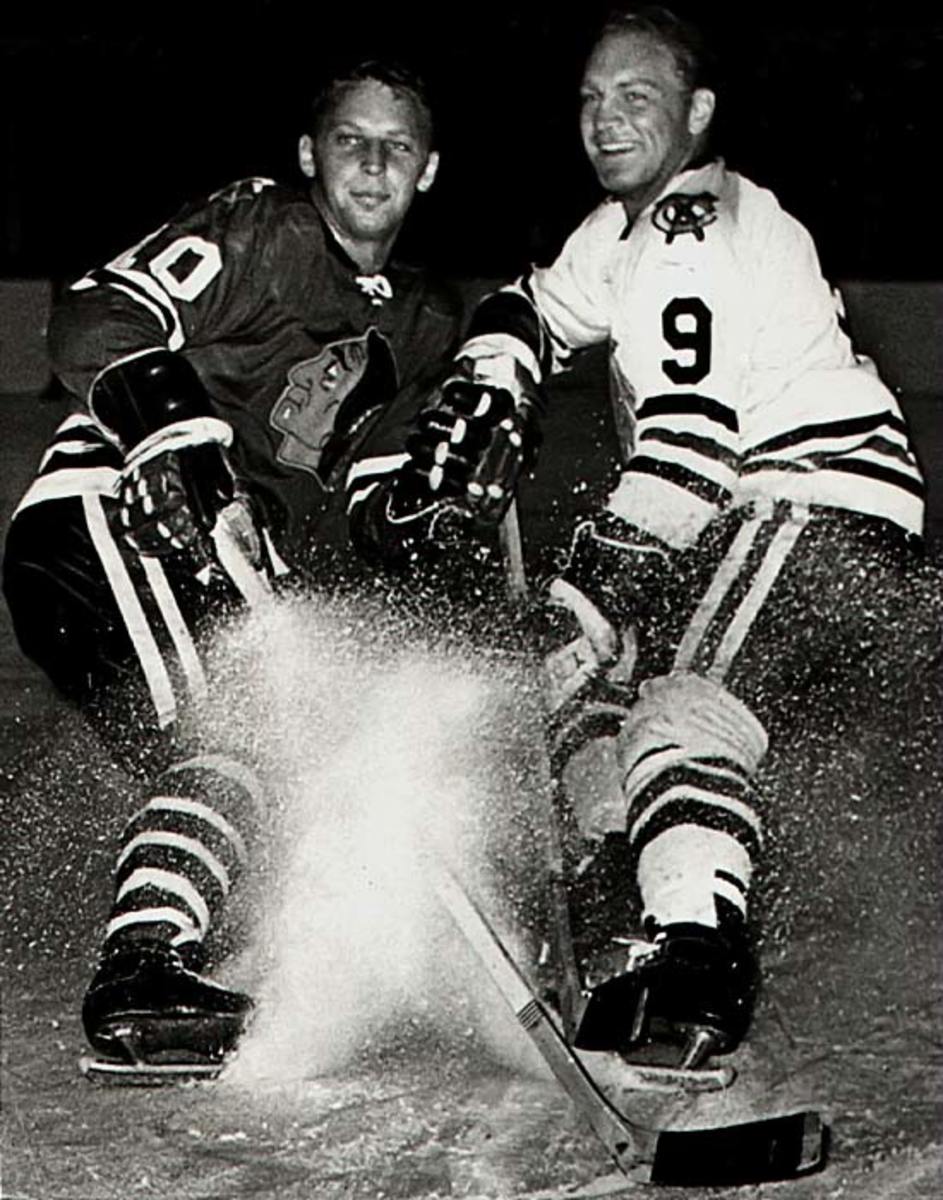 Dennis and Bobby Hull