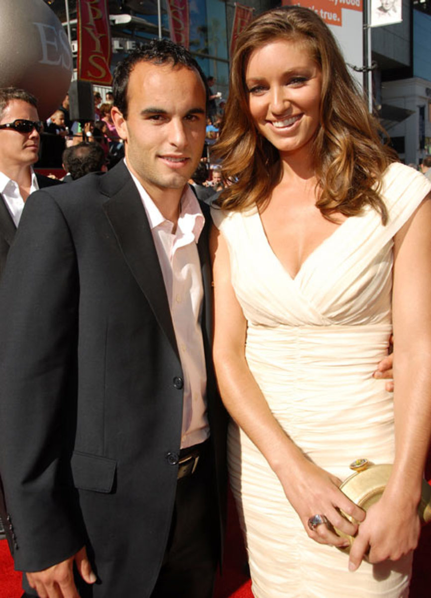 Landon Donovan and Bianca Kajlich