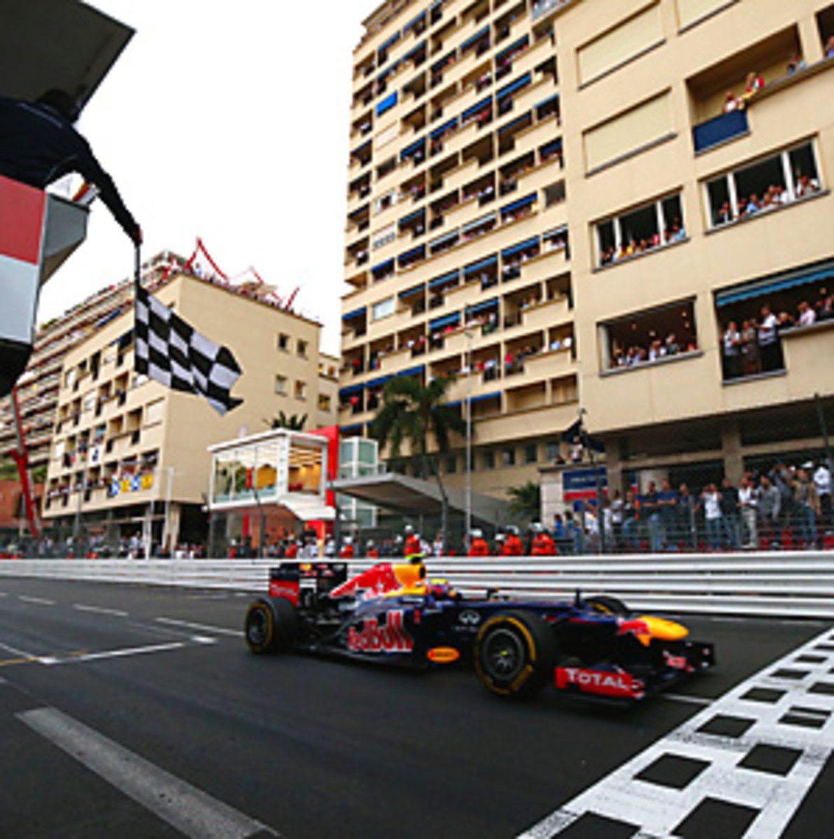 Mark Webber won his second Monaco race in three years for Red Bull.
