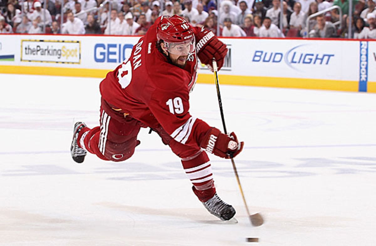 NHL free agent Shane Doan of the Phoenix Coyotes is interested in the Montreal Canadiens.
