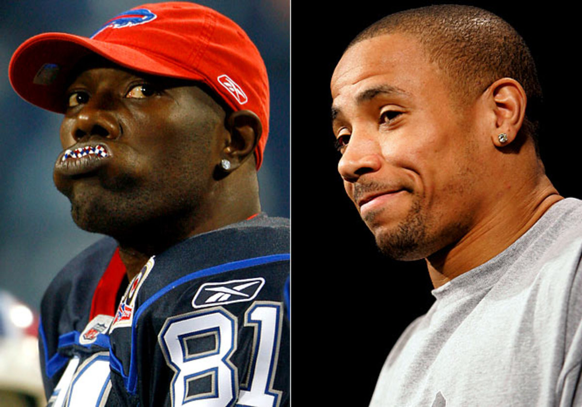 Terrell Owens and Rodney Harrison