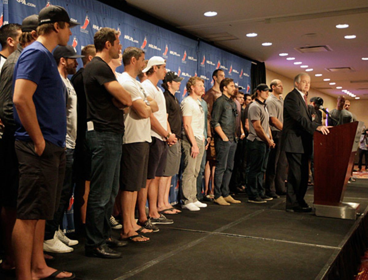 NNHL players and Donald Fehr