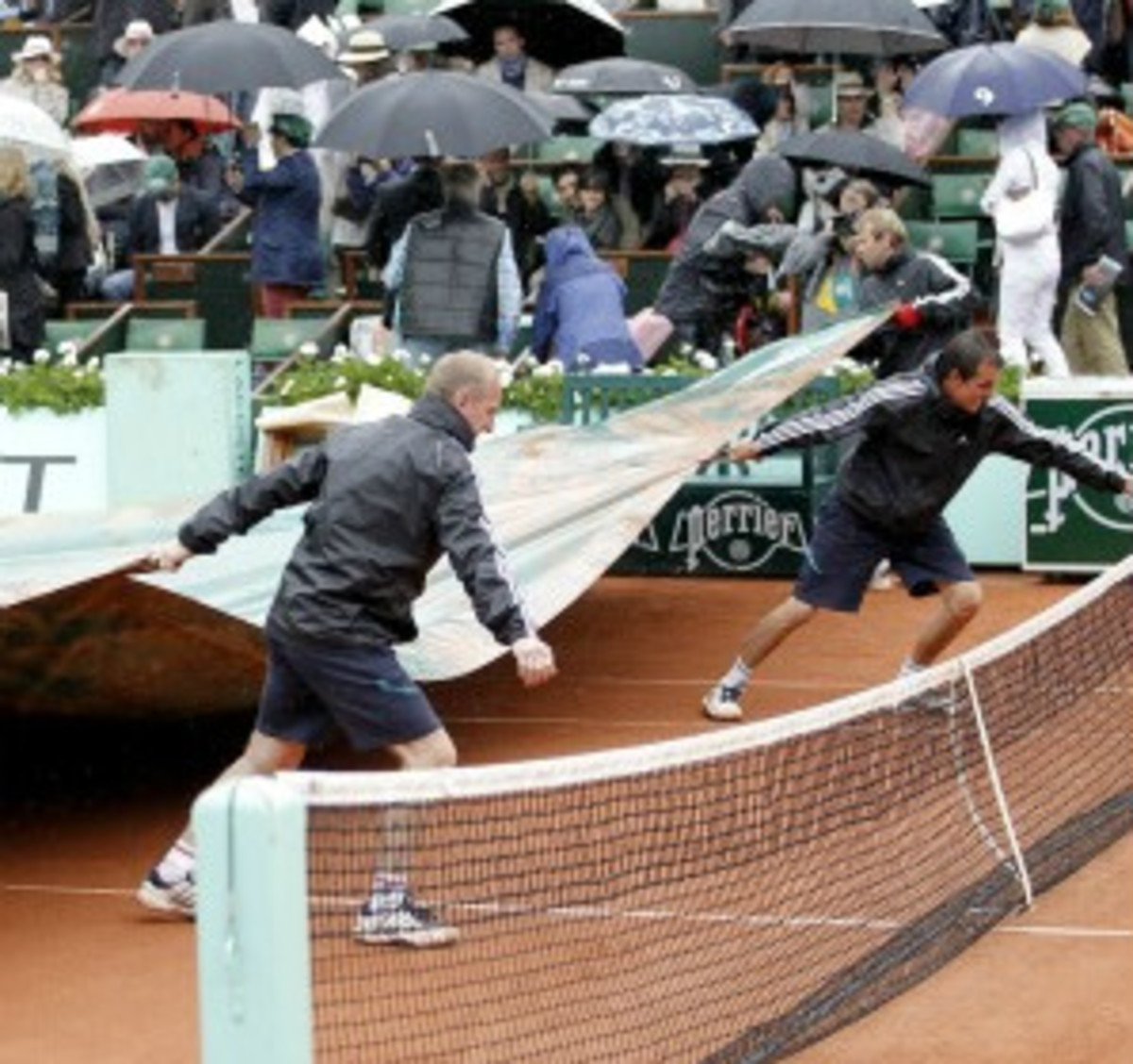 French Open men's final suspended for rain Sports Illustrated