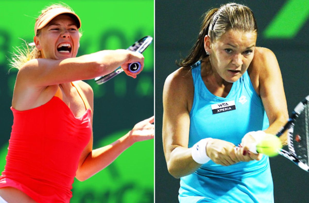 Maria Sharapova, Agnieszka Radwanska, Sony Ericsson Open