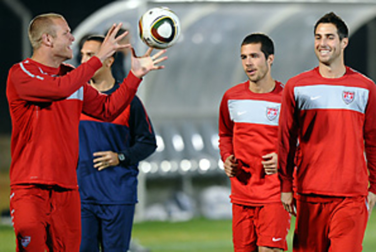 Steve Davis U.S. team�s World Cup gameday routine Steve Davis U.S. team�s World Cup gameday routine