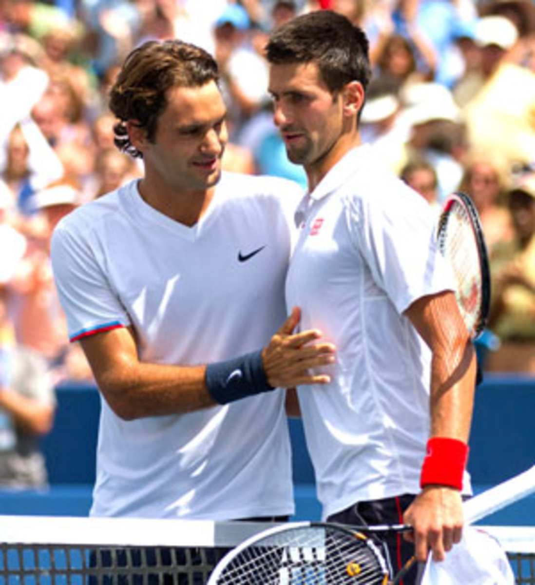 Roger Federer, Novak Djokovic 