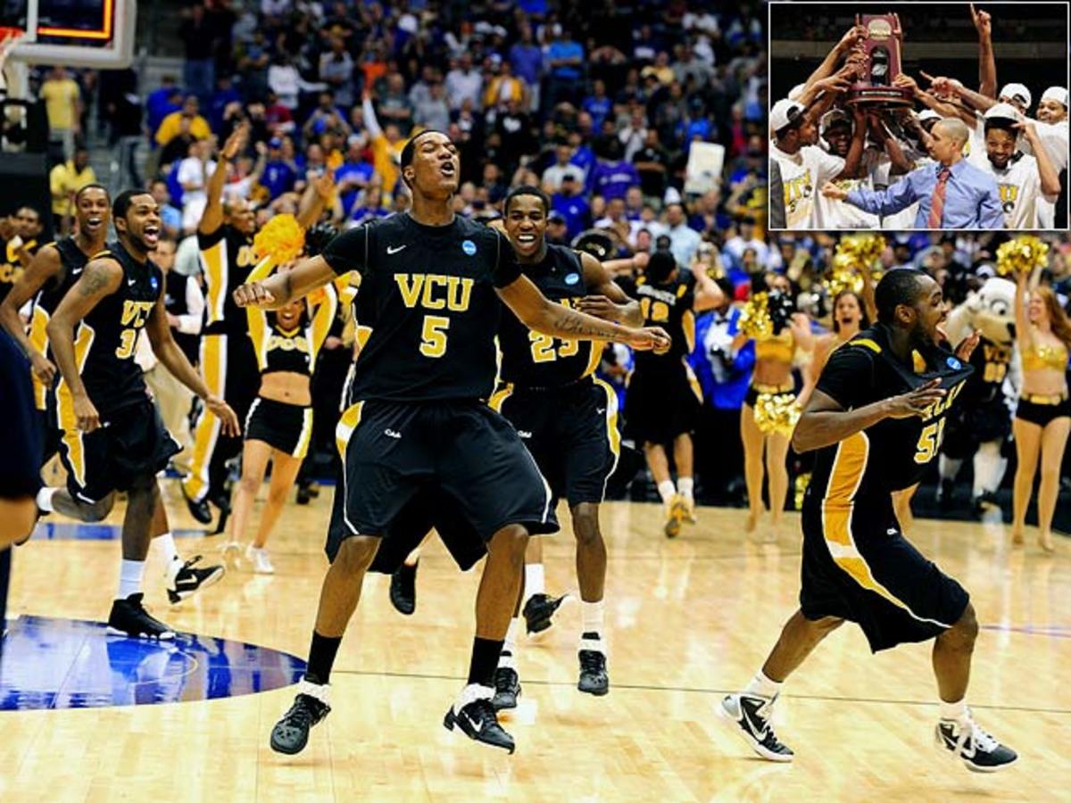 (11) VCU 71, (1) Kansas 61