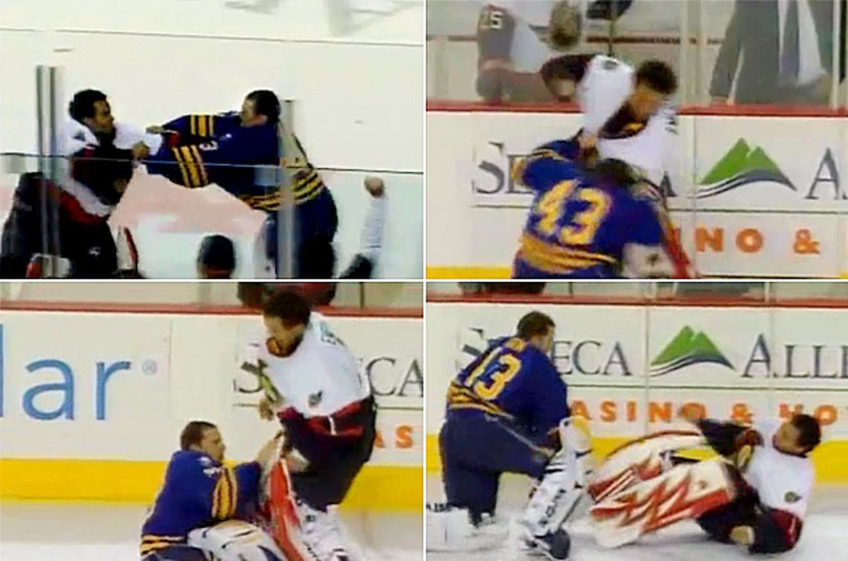Ray Emery vs. Martin Biron