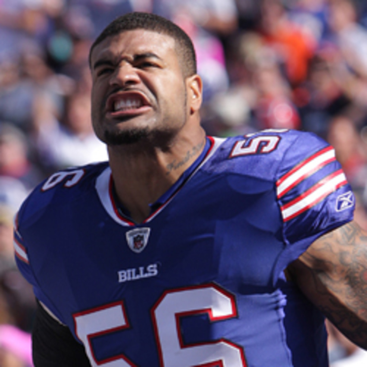 Report: Bills to release Shawne Merriman today - Sports Illustrated