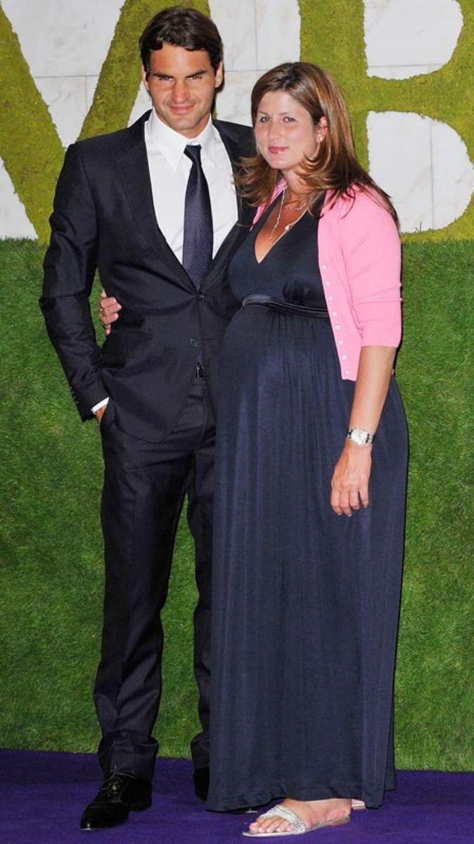 Roger and Mirka Federer