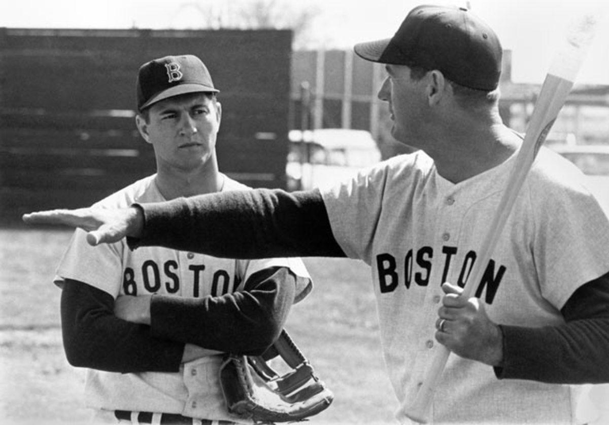 Ted Williams and Carl Yastrzemski