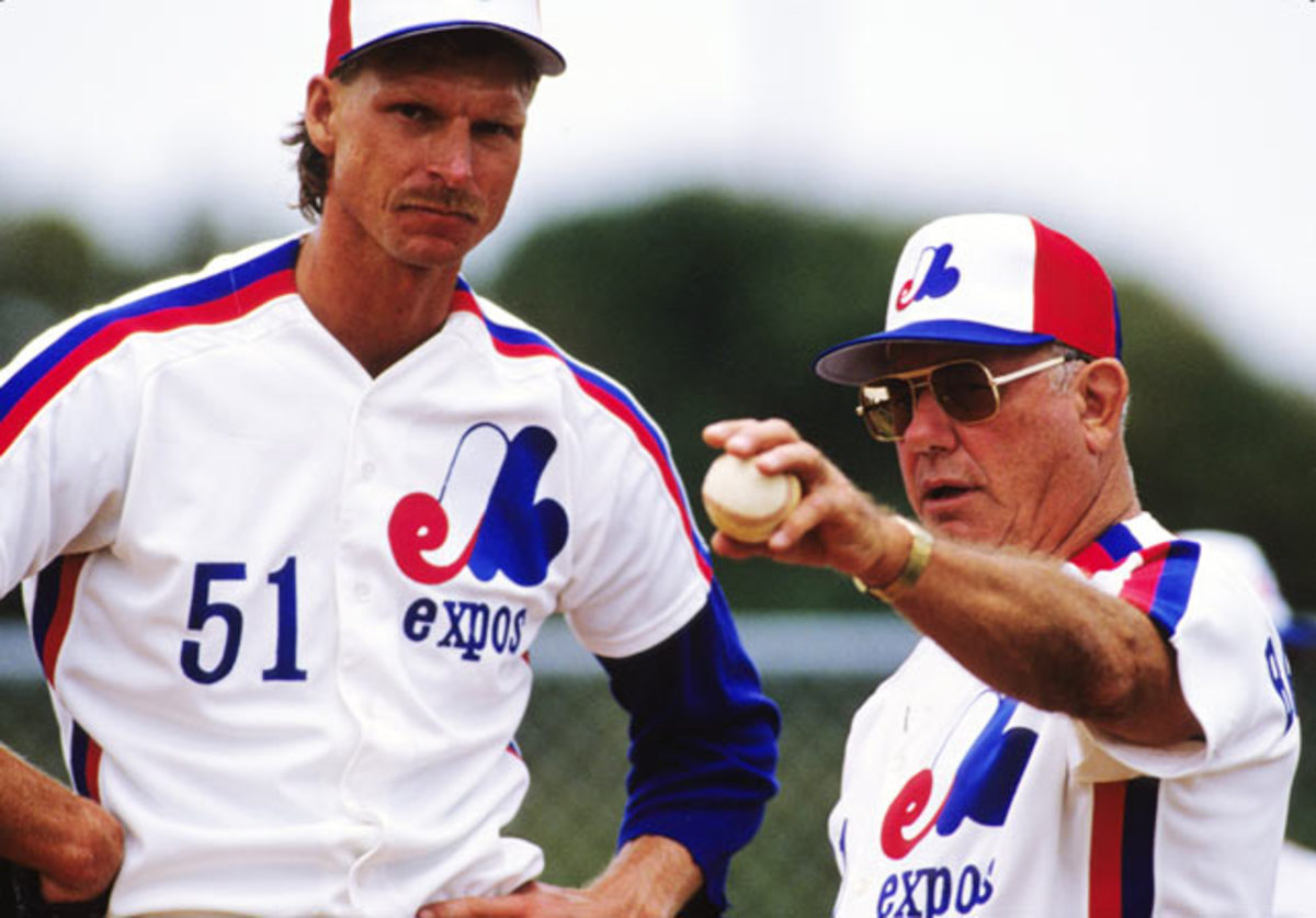 Randy Johnson and George Bamberger