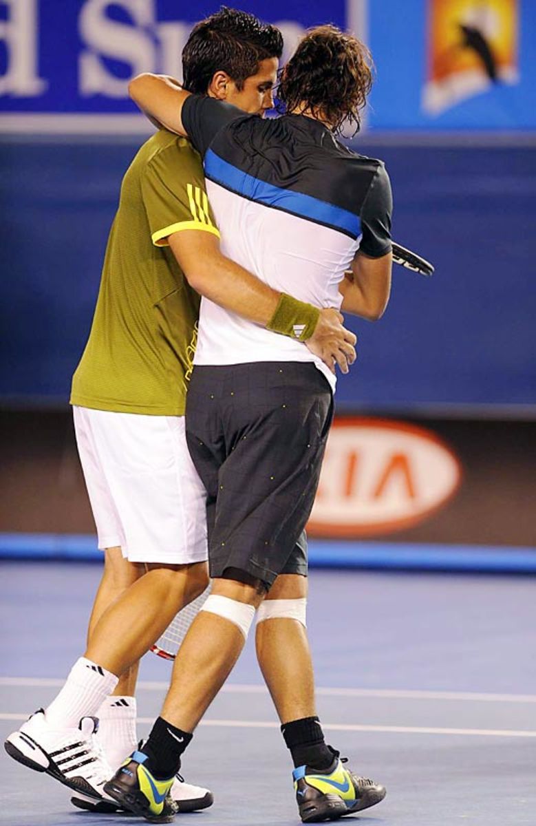 Rafael Nadal and Fernando Verdasco