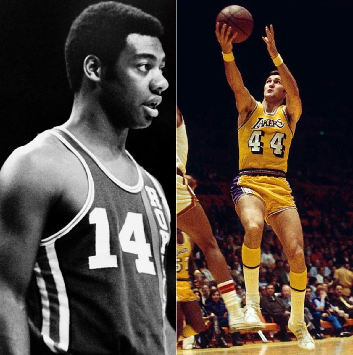 Oscar Robertson and Jerry West