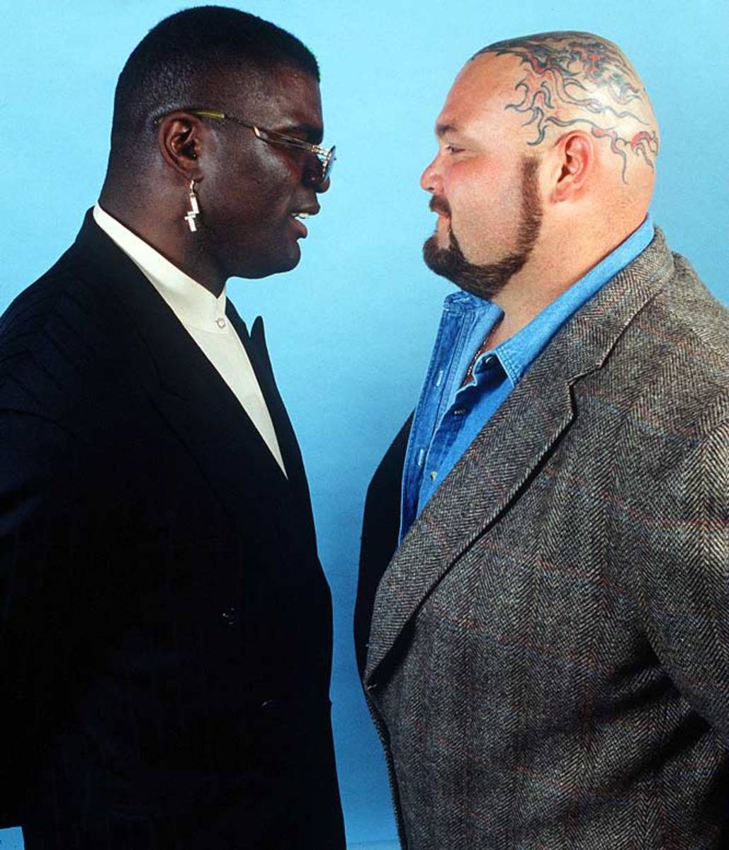 Lawrence Taylor and Bam Bam Bigelow