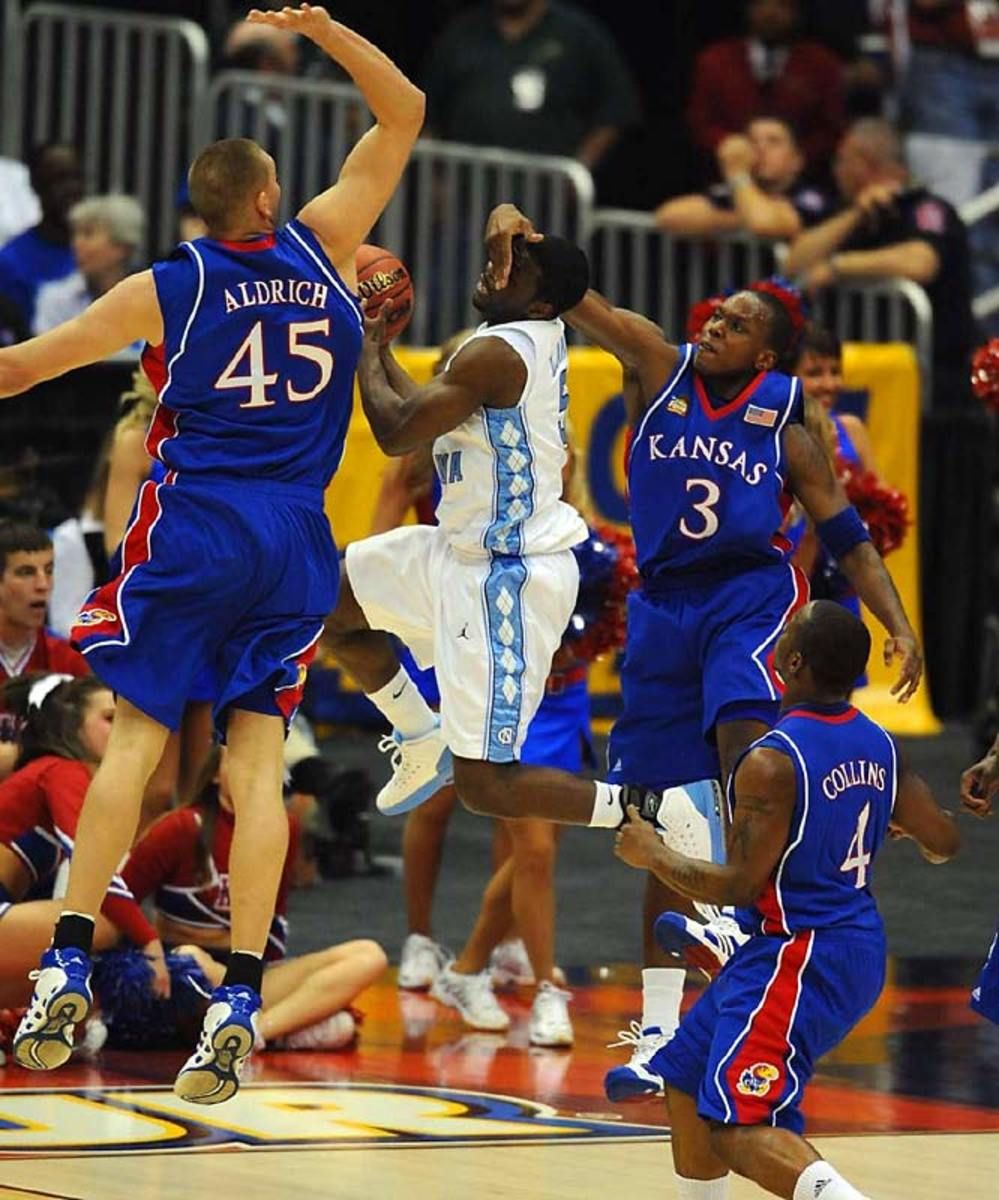 Kansas 84, North Carolina 66
