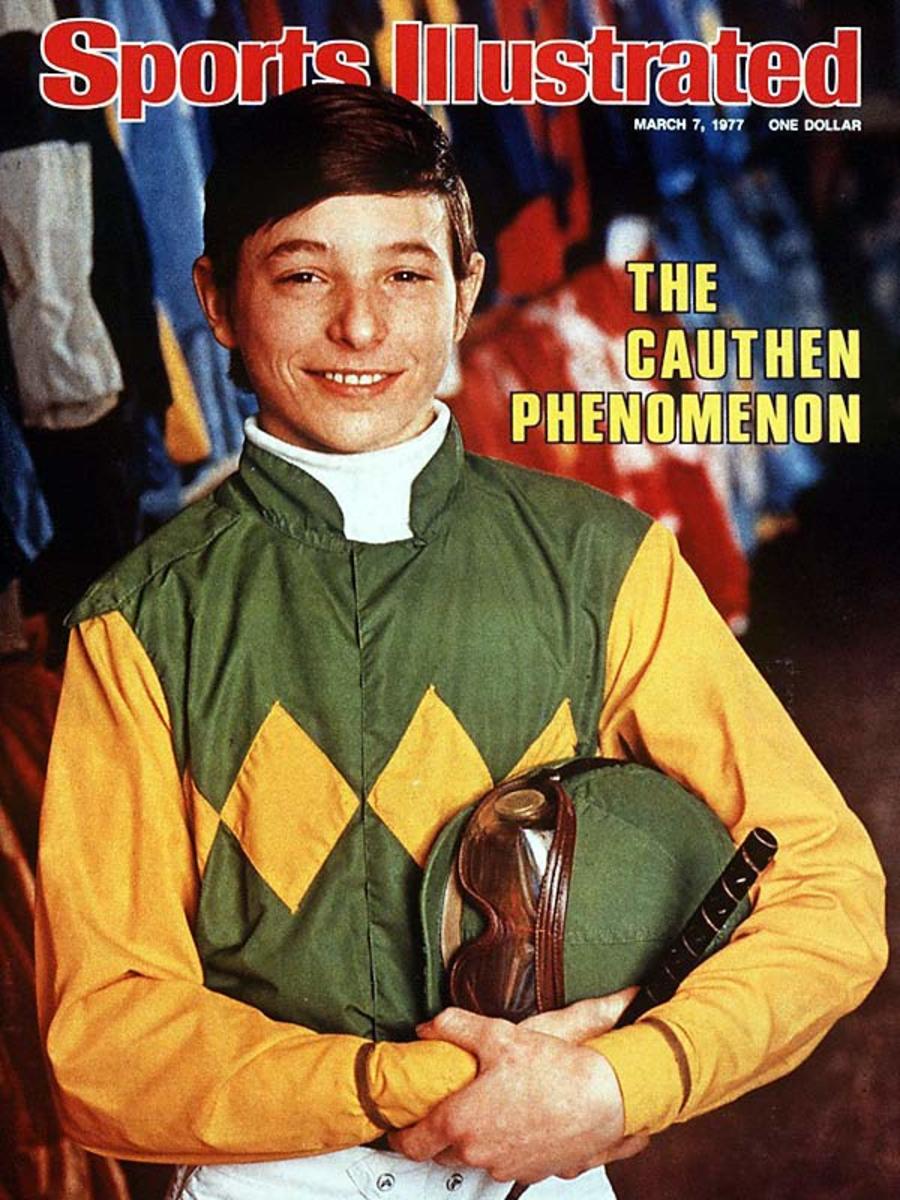 Winning the Triple Crown as a jockey