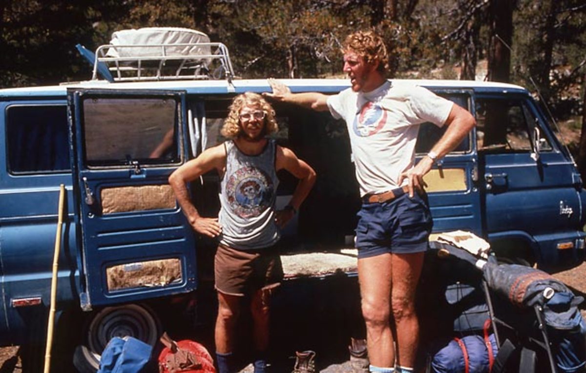 Bill Walton and friend