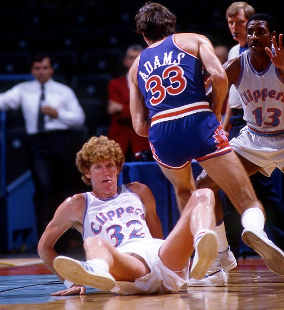 Bill Walton and Alvan Adams