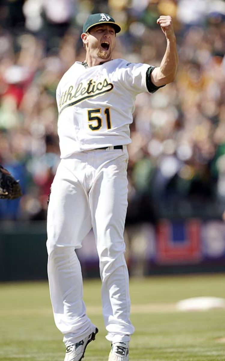 Dallas Braden, Athletics