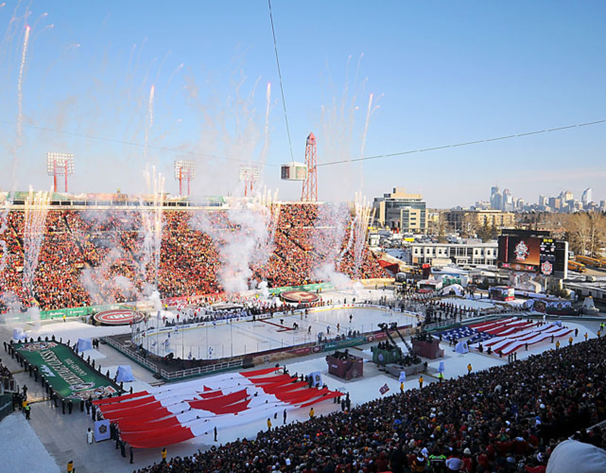 Flames 4, Canadiens 0