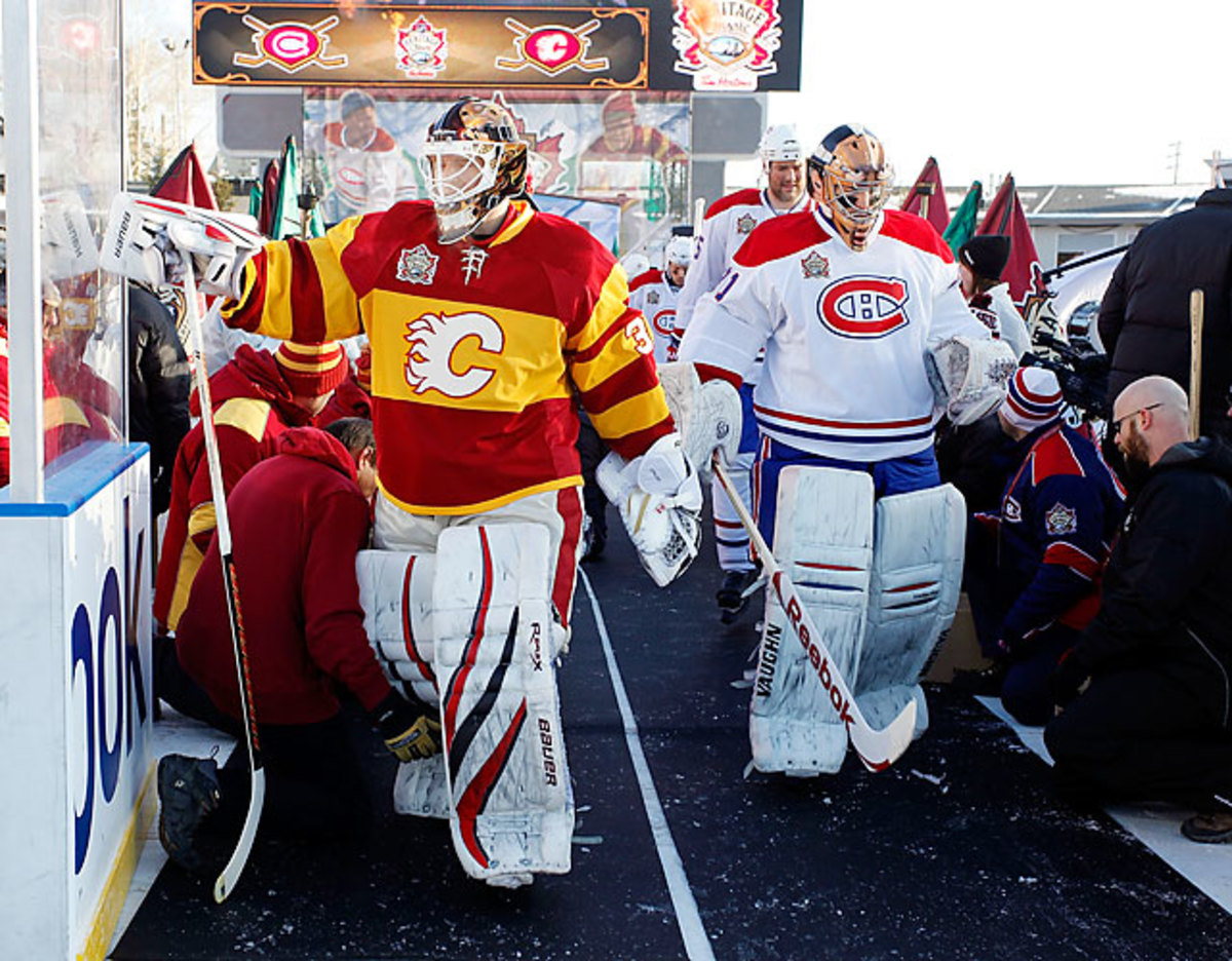 Flames 4, Canadiens 0