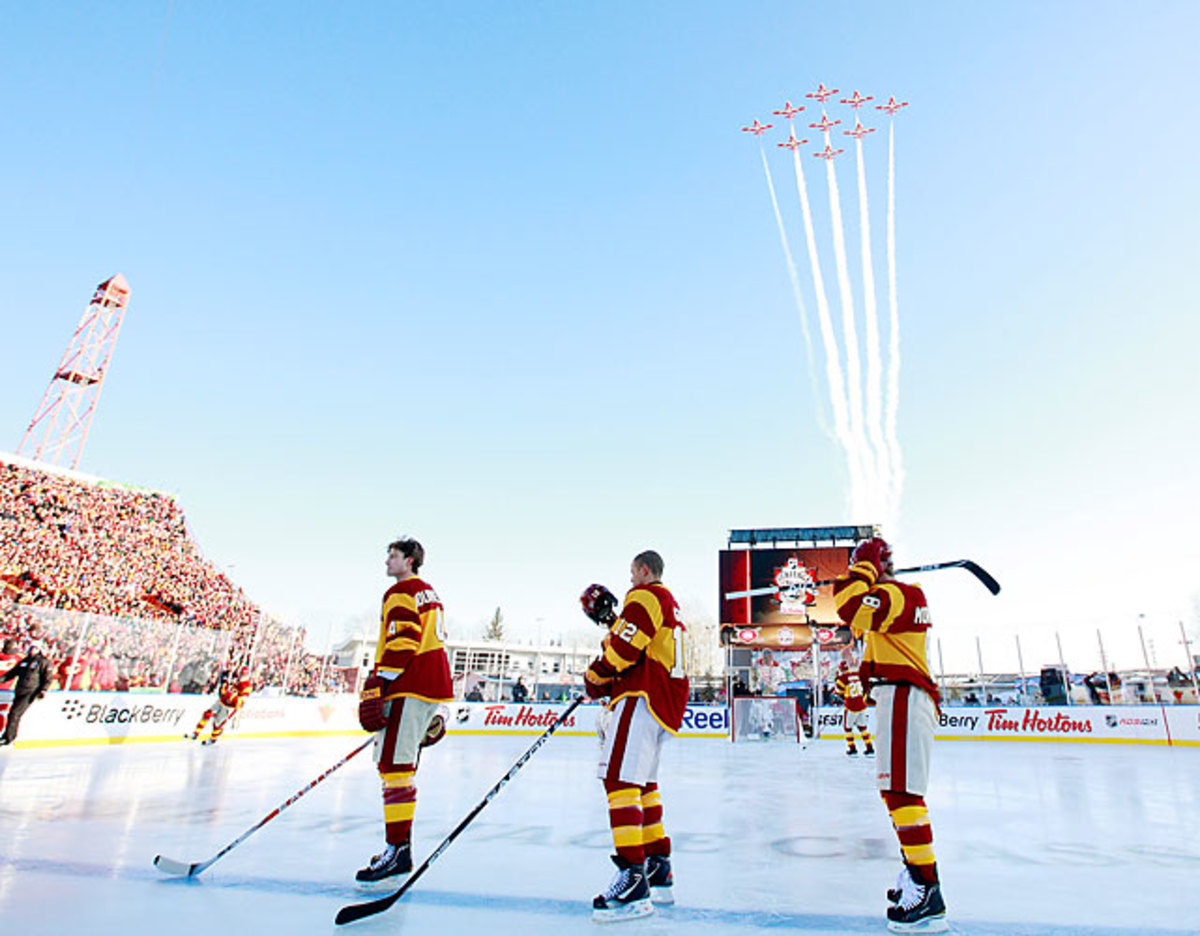 Flames 4, Canadiens 0