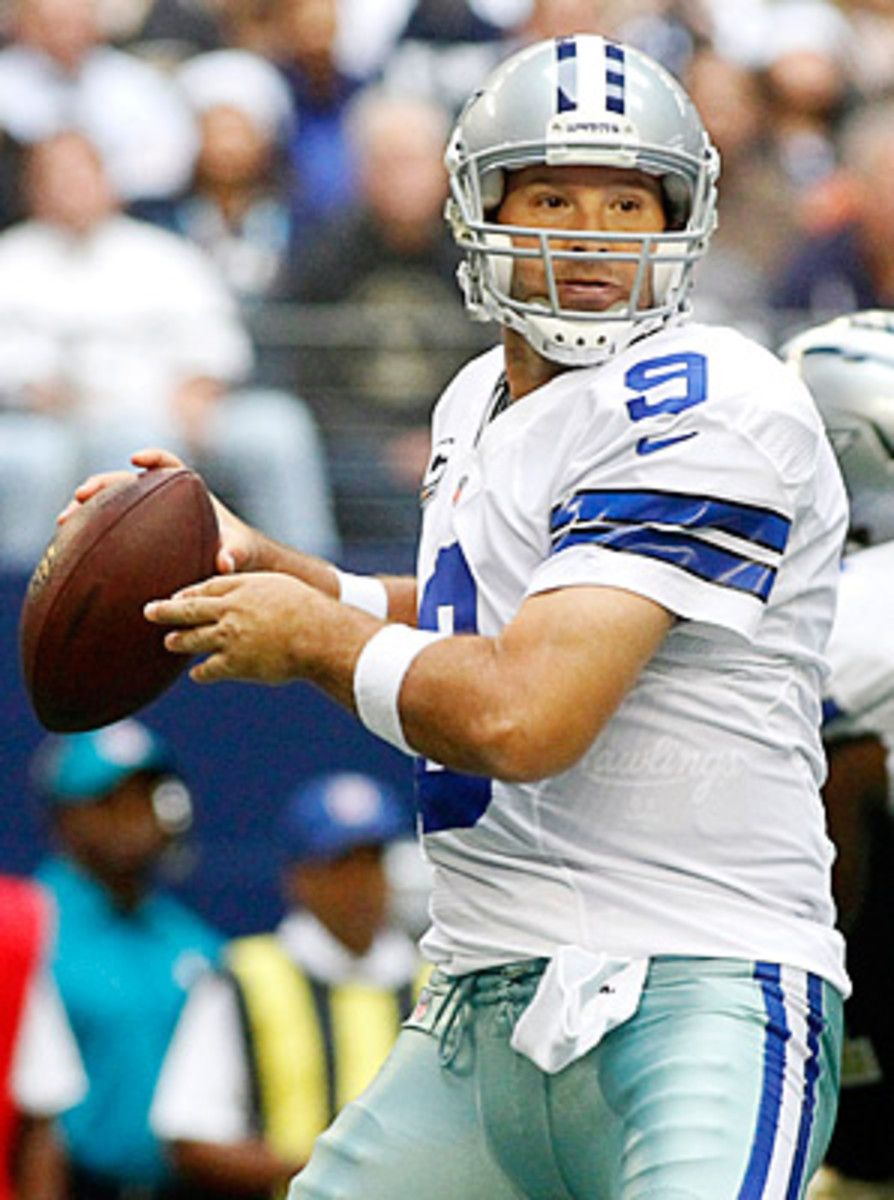 Tony Romo and the Cowboys still have playoffs hopes to play for against the Redskins.