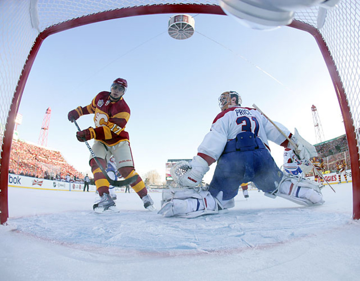 Flames 4, Canadiens 0