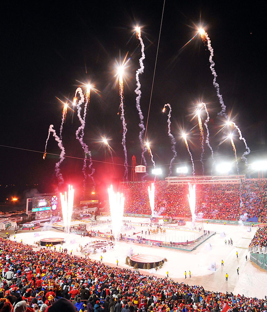 Flames 4, Canadiens 0