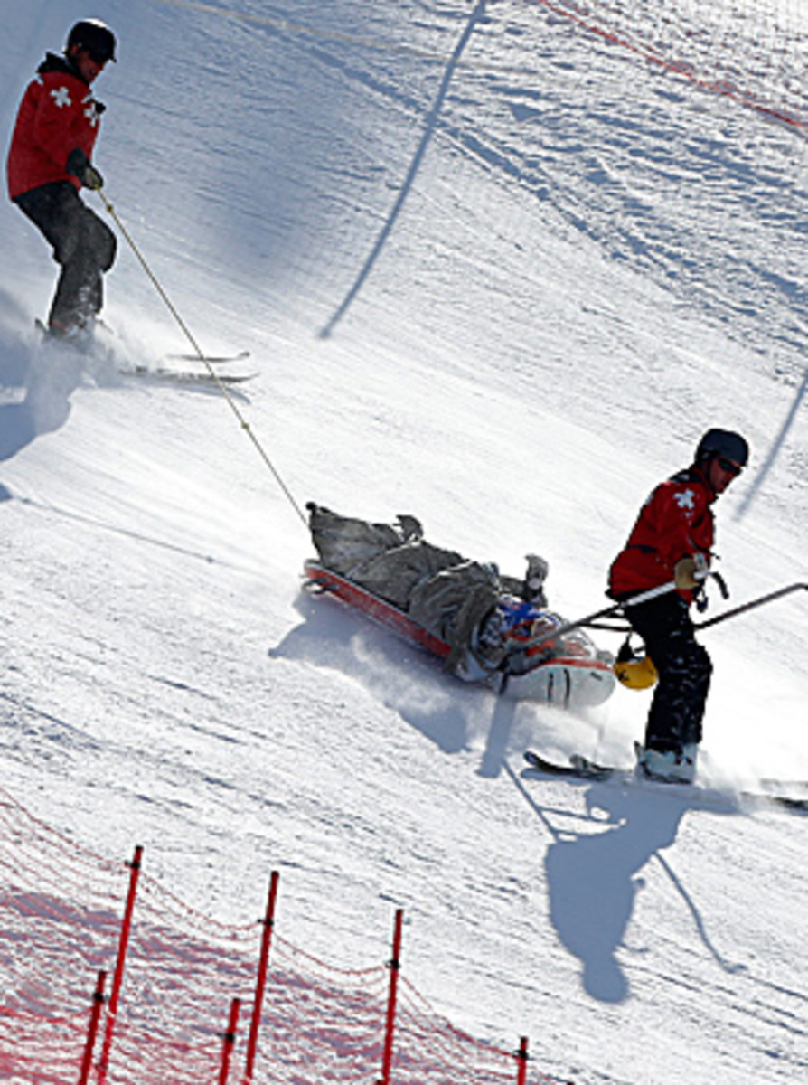 Winter Sports: Franz suffers concussion from crash - Sports Illustrated