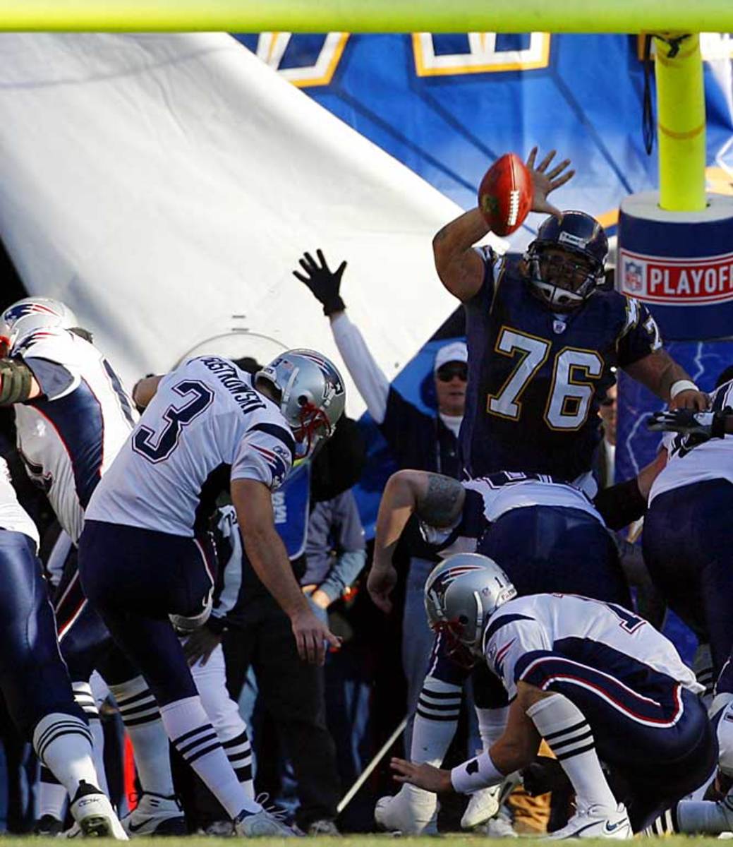 Patriots 24, Chargers 21