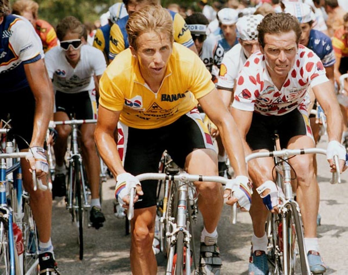 LeMond makes history