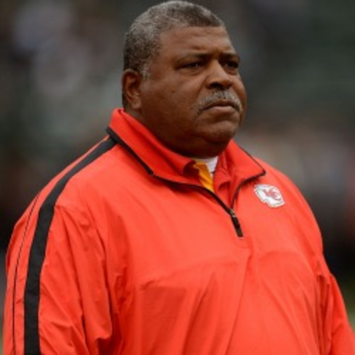 Chiefs head coach Romeo Crennel is reportedly be fired soon. (Thearon W. Henderson/Getty Images)