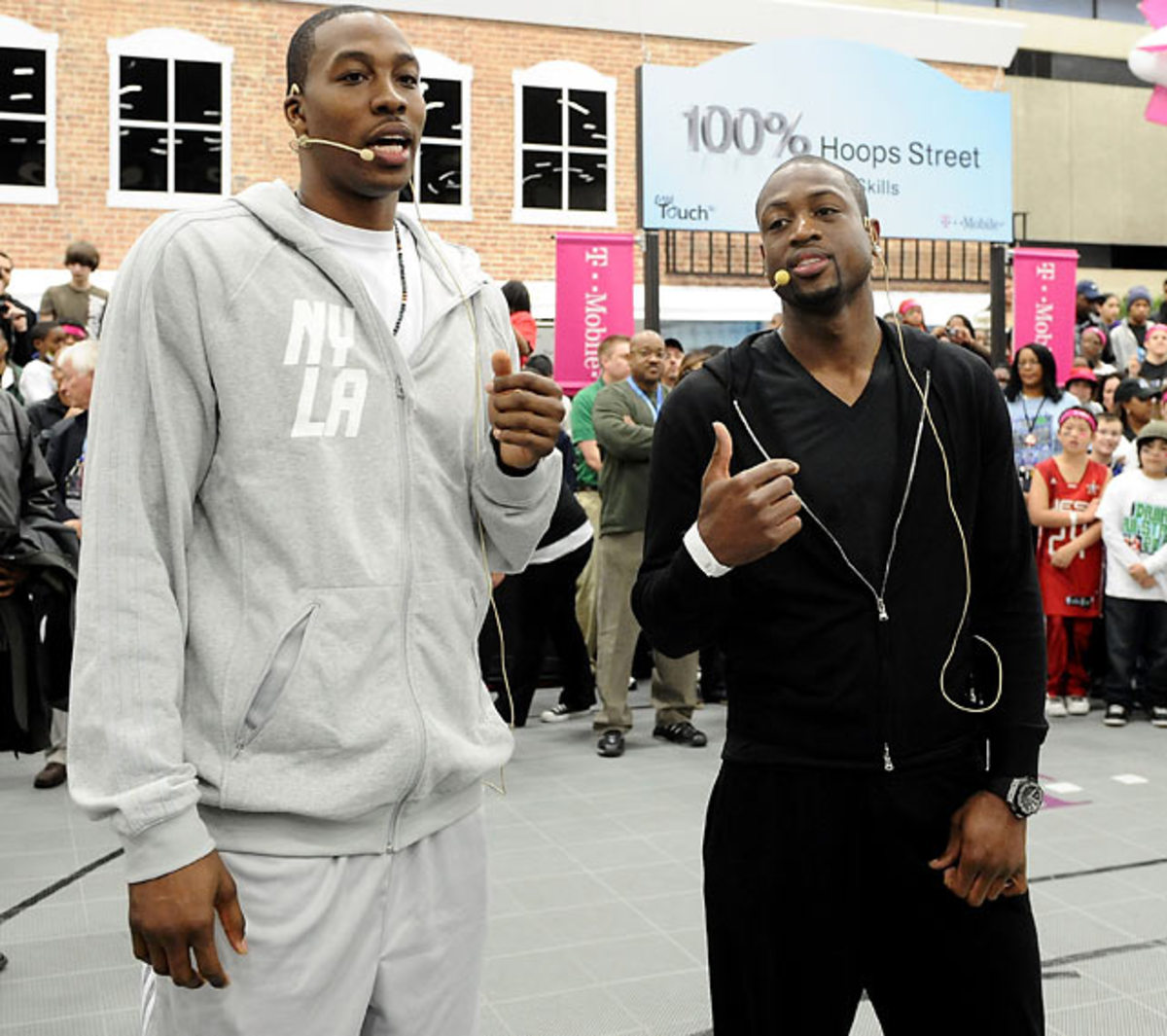 Dwight Howard and Dwyane Wade