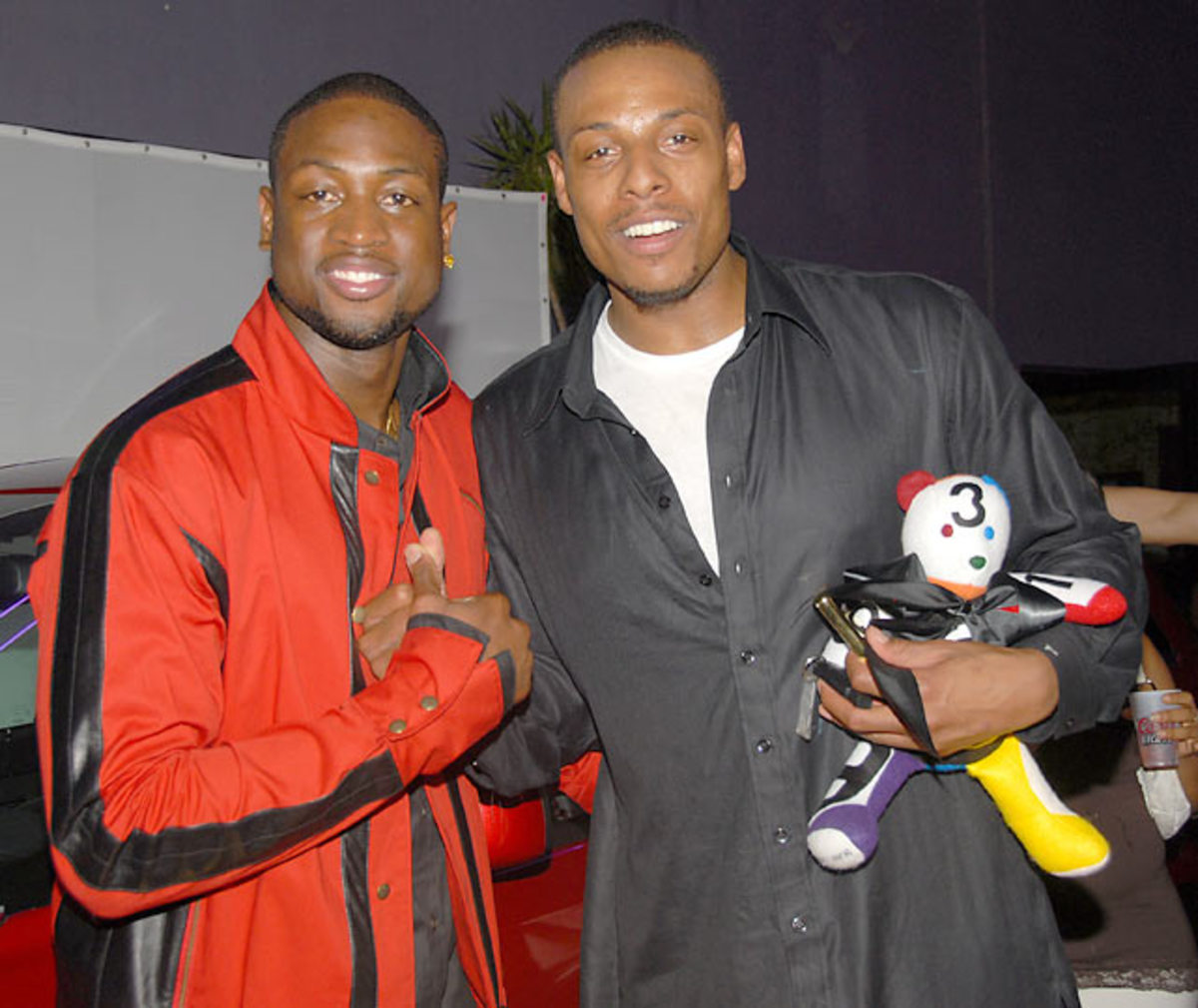 Dwyane Wade and Paul Pierce