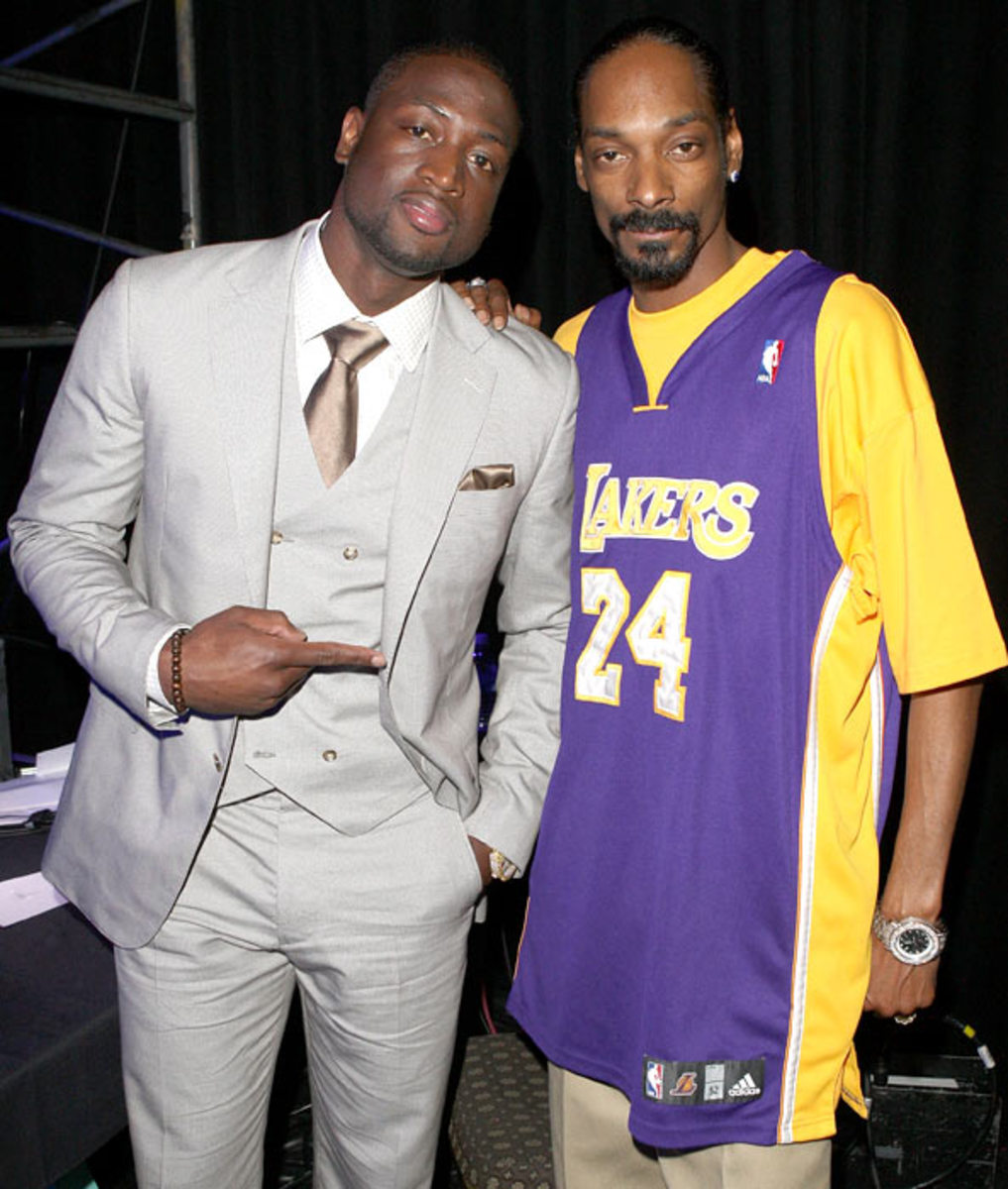 Dwyane Wade and Snoop Dogg