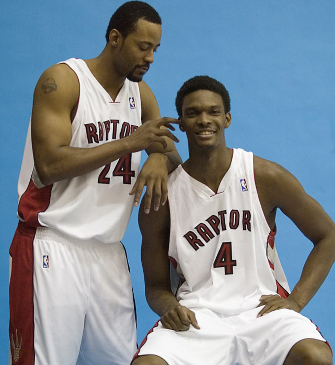 Morris Peterson and Chris Bosh