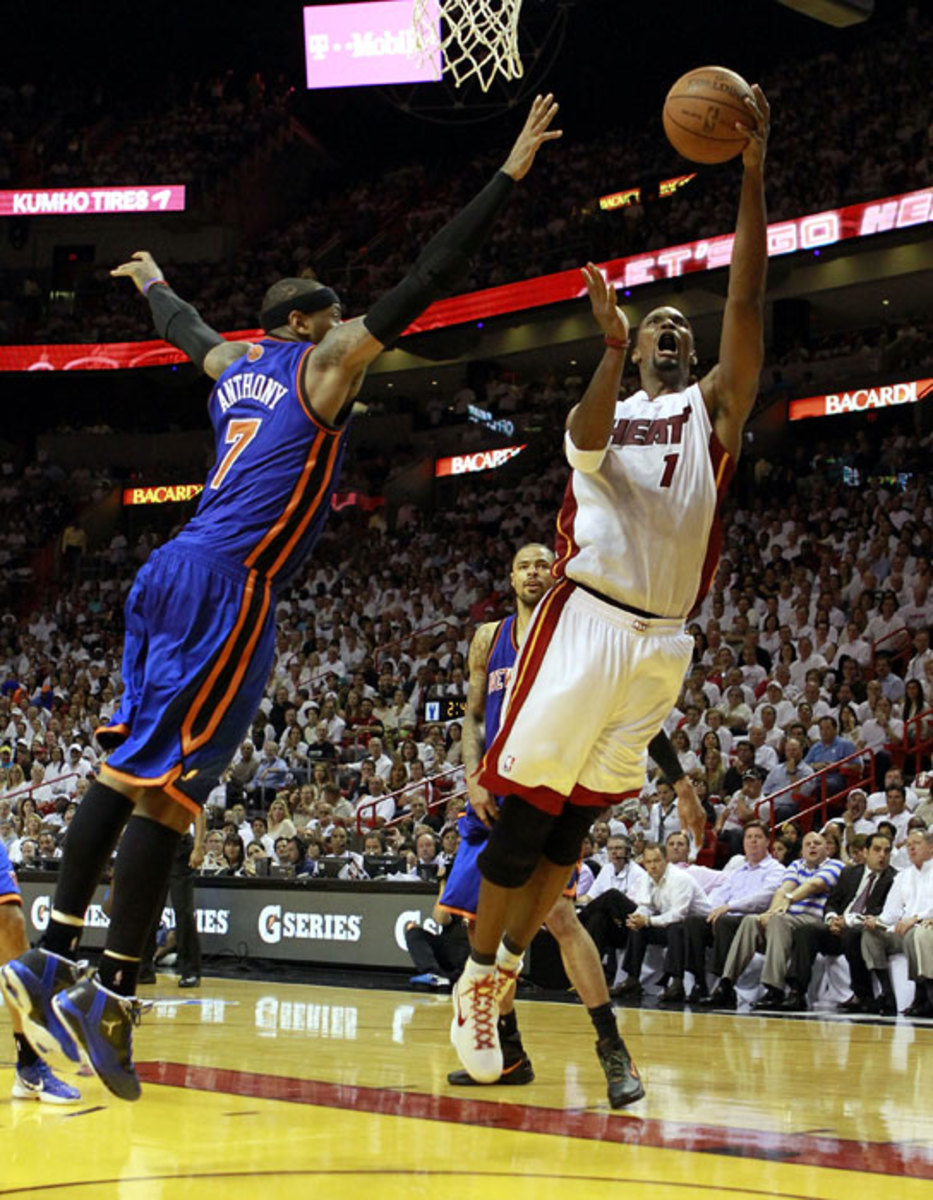 Chris Bosh and Carmelo Anthony