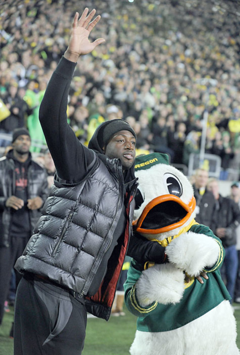 Dwyane Wade and The Oregon Duck