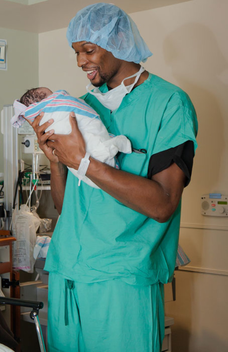 Chris and Jackson Bosh