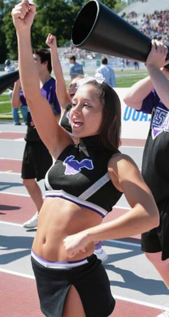 Cheerleader of the Week Western Ontario's Ellyn D'Uva Sports Illustrated