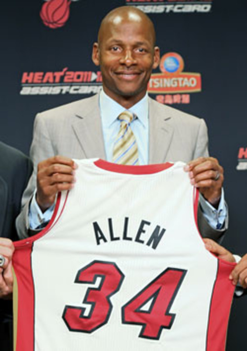 Ray Allen, Heat to open NBA season vs. Celtics - Sports Illustrated
