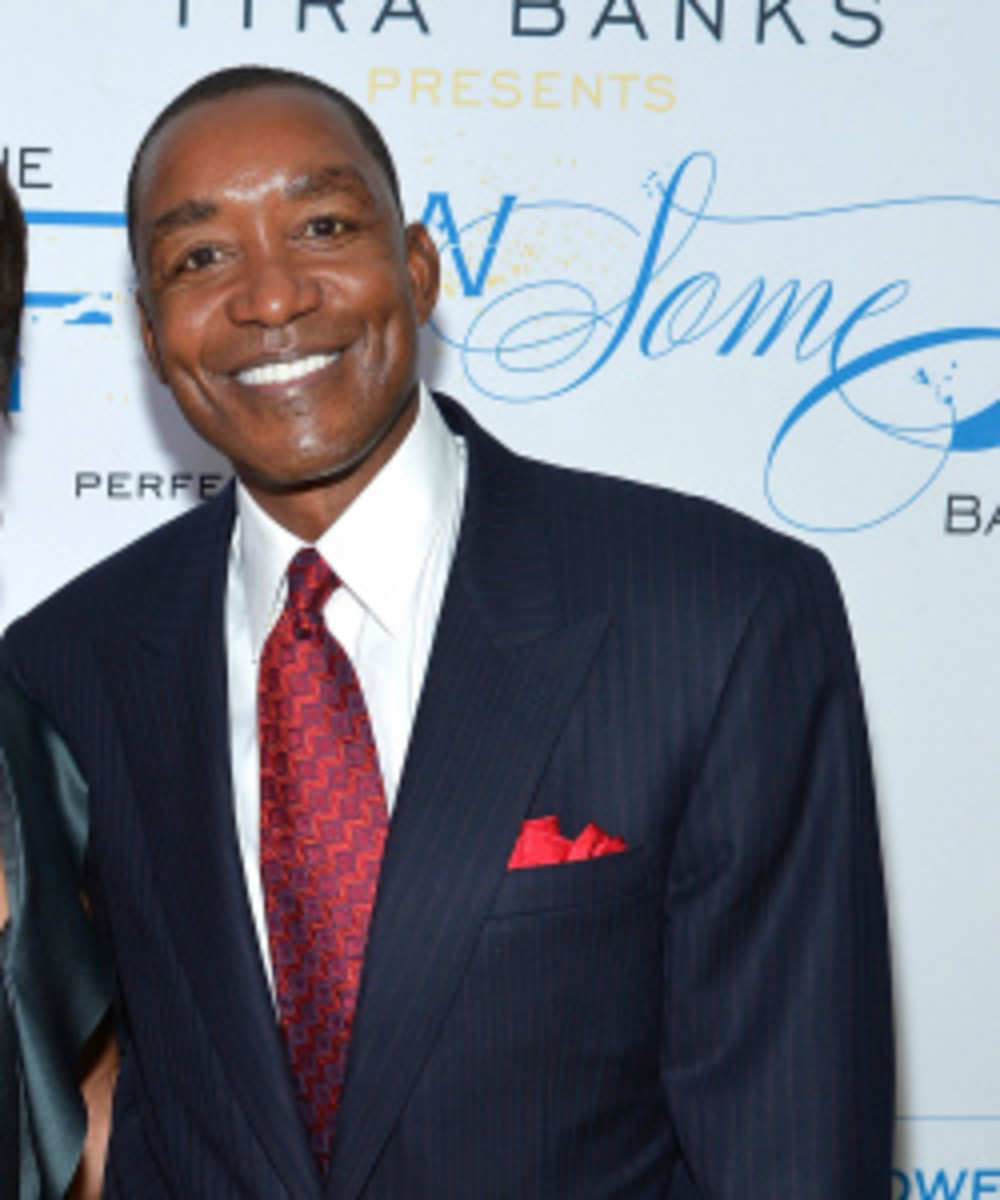 Isiah Thomas will join Turner Sports/NBA TV as a studio analyst. (Mike Coppola/Getty Images)
