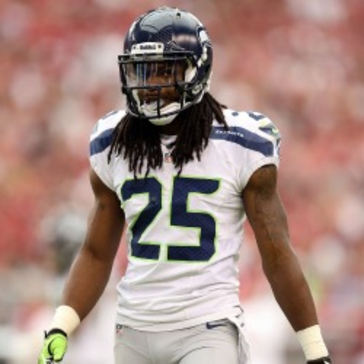 Seahawks cornerback Richard Sherman will reportedly have an appeal of his four-game suspension heard on Dec. 14. (Christian Petersen/Getty Images)