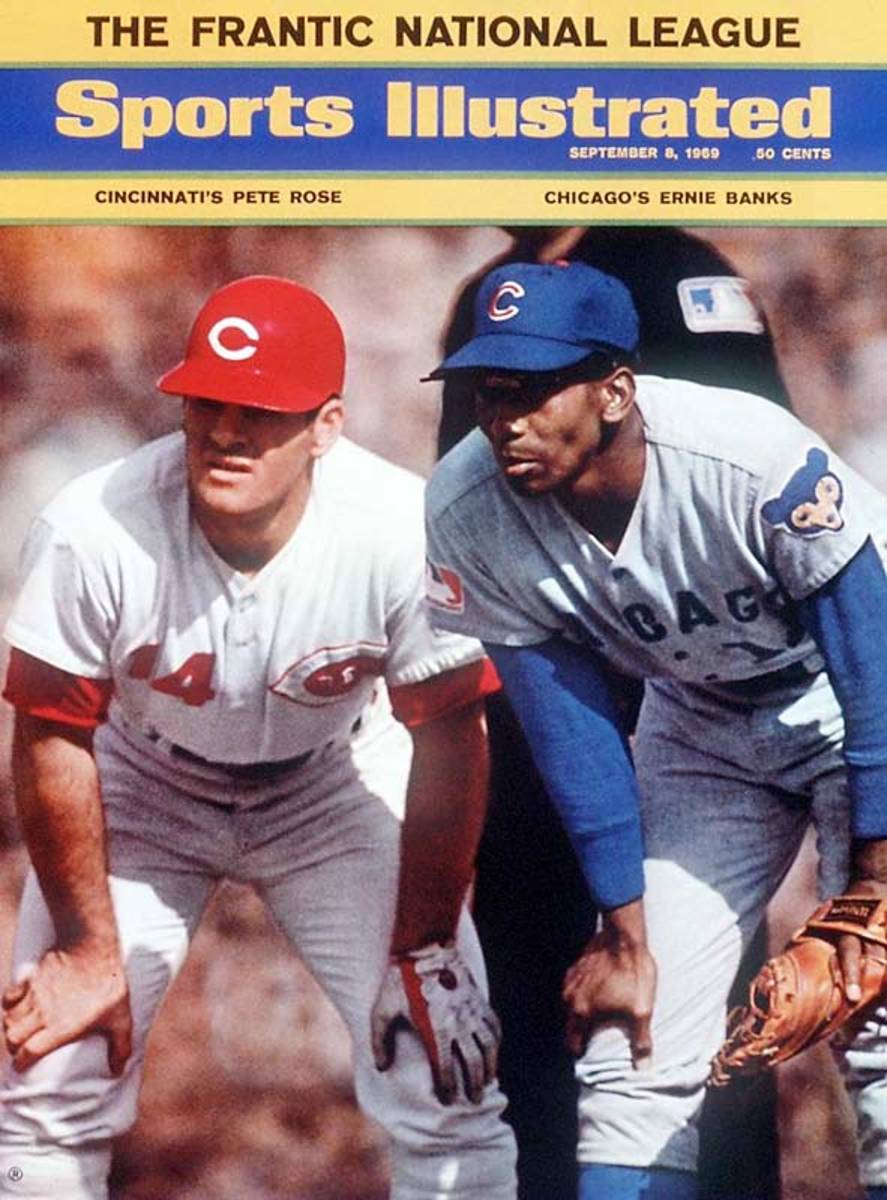 Pete Rose and Ernie Banks