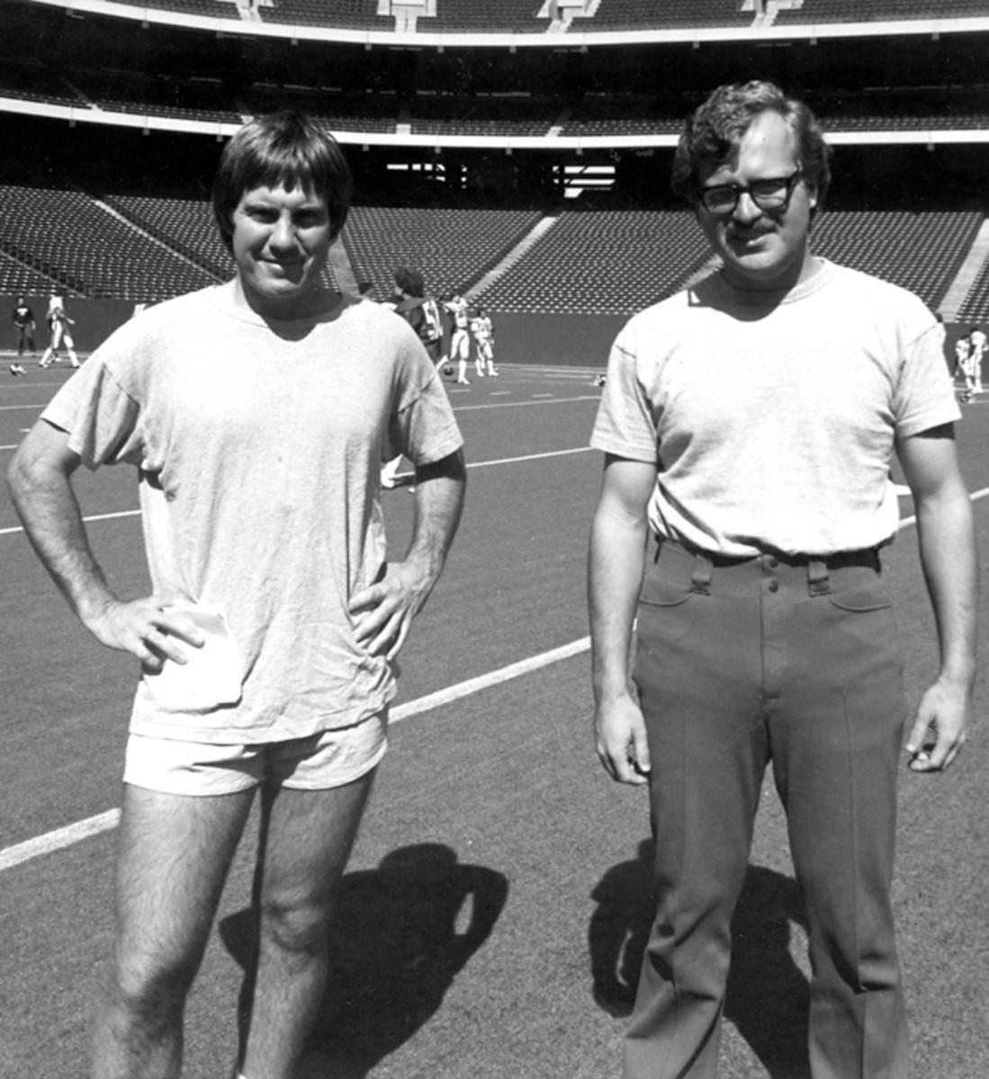 Bill Belichick and Ernie Adams